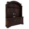 Honduras Rustic Solid Wood Entertainment Center