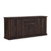 Clanton Rustic Solid Wood Drawer Extra Long Sideboard Cabinet