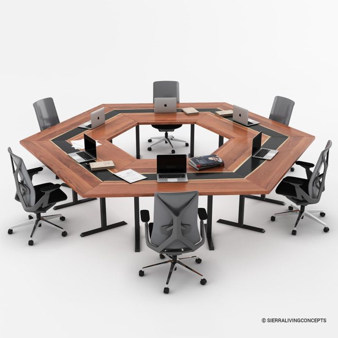 Ozark Contemporary Modular Conference Table