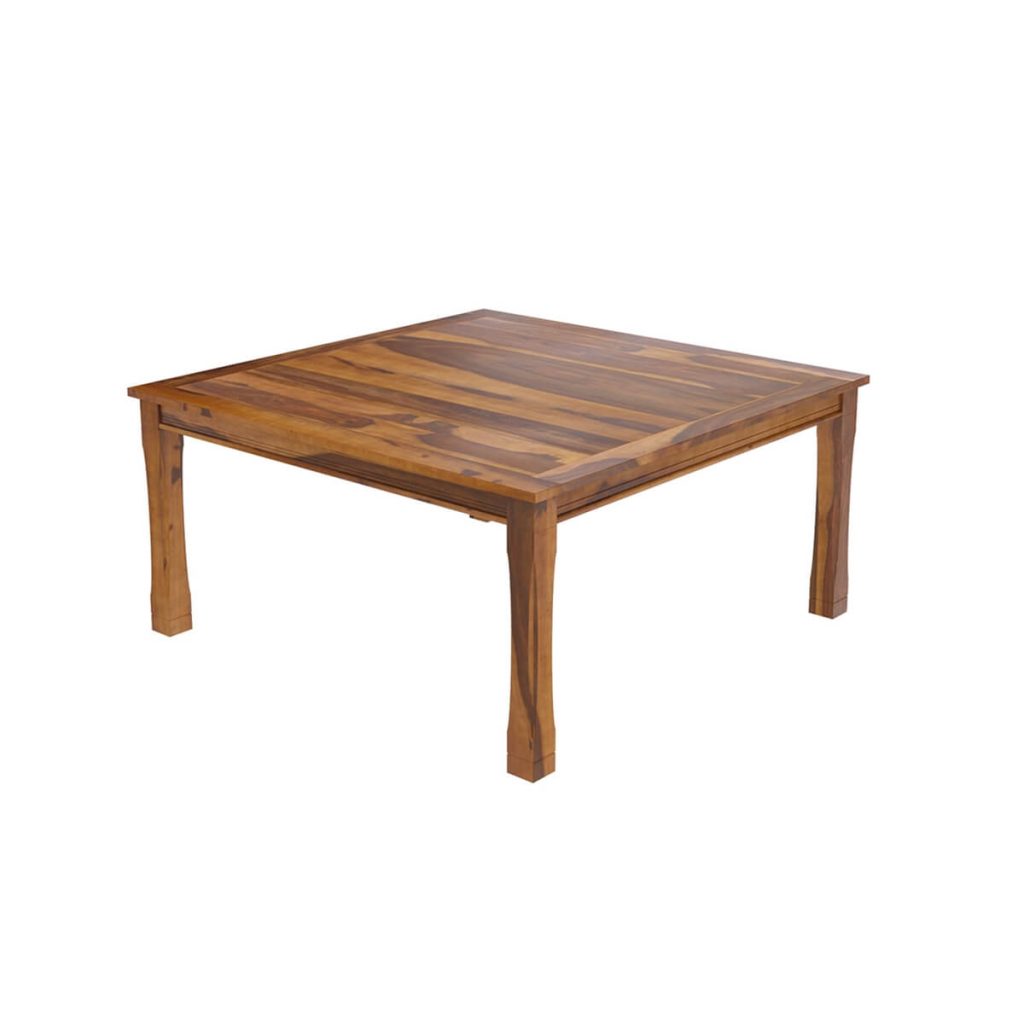 Appalachian Solid Wood 64 Large Square Dining Table For 8