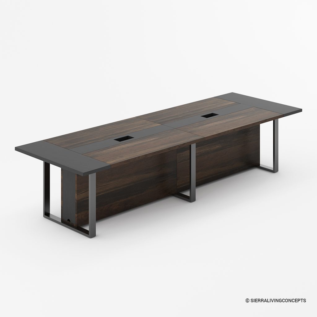 Clifton Solid Wood Rectangular Conference Table