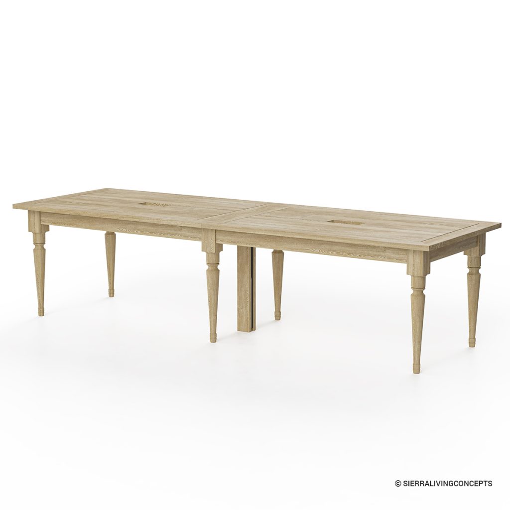 Globe Rustic Rectangular Conference Table