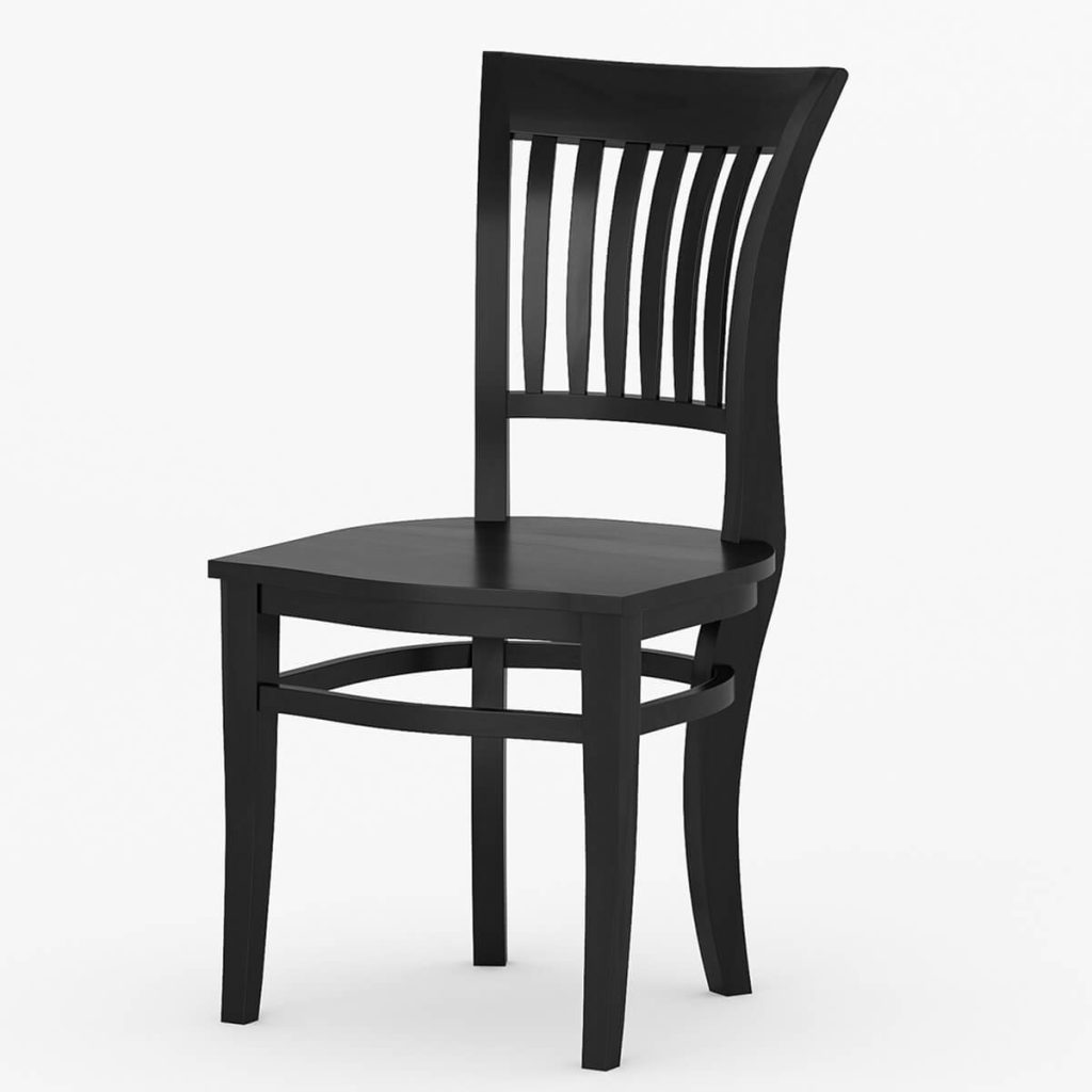 Sierra Nevada Solid Wood Kitchen Side Dining Chair Furniture