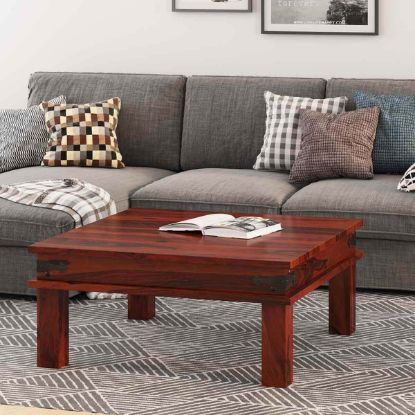 Picture of Altamont Solid Wood Transitional Square Coffee Table