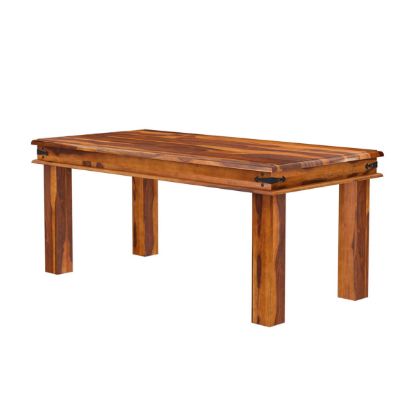 Picture of Philadelphia Classic Transitional Rustic Solid Wood Dining Room Table