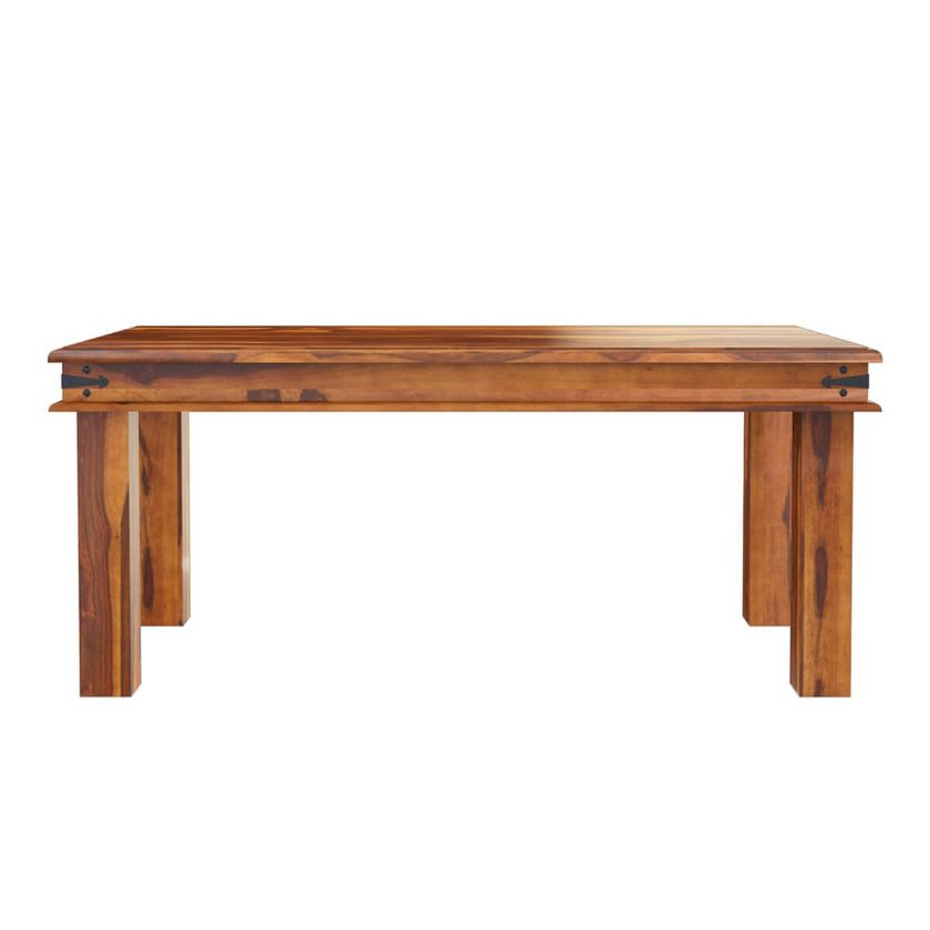 Philadelphia Transitional Rustic Solid Wood Dining Table For 6.