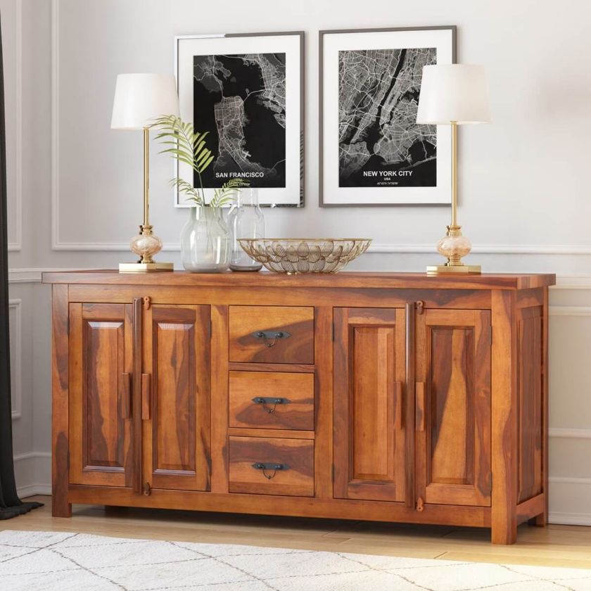 Picture of Vermont Classic Home Office Credenza with File Drawers