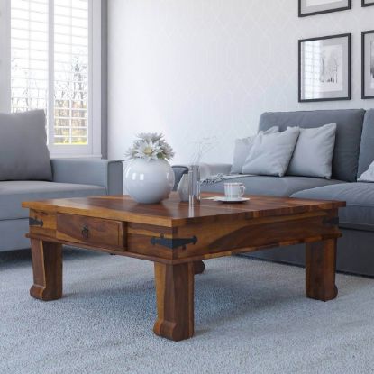 Picture of Terrarum Large Square Coffee Table With Storage