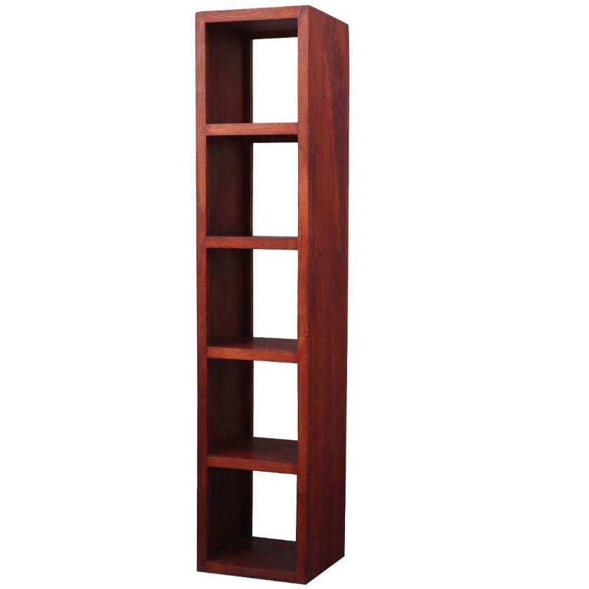 Picture of Venita Solid Wood Narrow Bookcase (73")