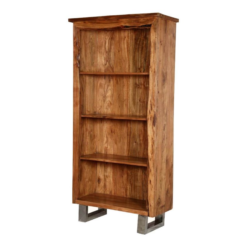 Picture of Rawlins Real Solid Wood Live Edge Bookcase 