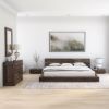 Picture of Sierra Nevada Rustic Solid Wood Low Profile 4 Pc Bedroom Set