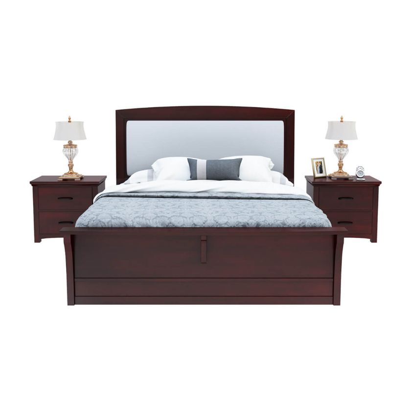 Vindemia Storage Platform Bed Available in King, Queen, Full Sizes.