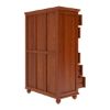 Picture of Delanson Solid Mahogany Wood Tall Bedroom Dresser With 8 Drawers