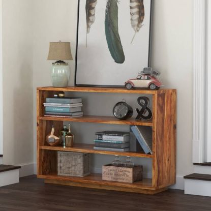 Picture of Delaware Rustic Console Table with shelves