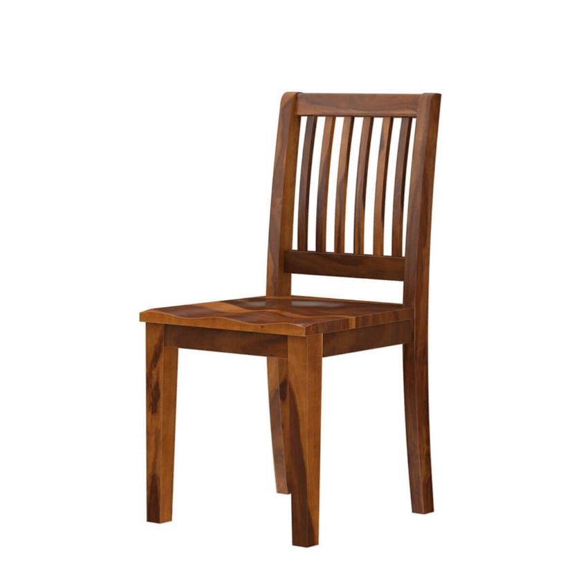 Picture of Rogers Modern Handcrafted Rustic Slatted Back Dining Chair