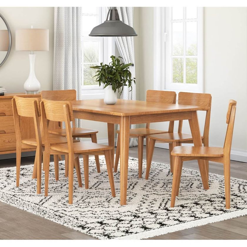 Avondale Teak Wood Modern Style Dining Table