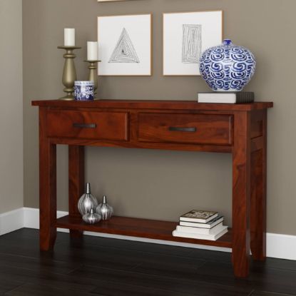 Picture of Sierra Nevada Solid Wood Console Table With Storage