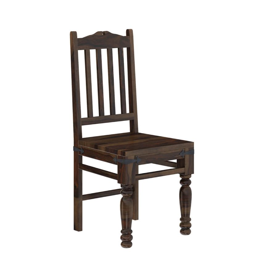 Oklahoma Farmhouse Traditional Rosewood Dining Chair