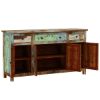 Picture of Wilmington Rustic Reclaimed Wood 3 Drawer Large Sideboard Buffet