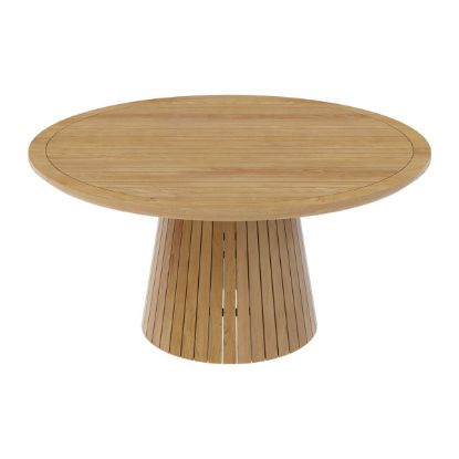 Picture of Zenad Outdoor Teak Wood Round Dining Table