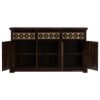 Picture of La Junta Brass Inlay Rustic Solid Rosewood Large Buffet Cabinet