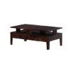 Santa Fe Elevated Solid Wood Coffee Table End Table Set.