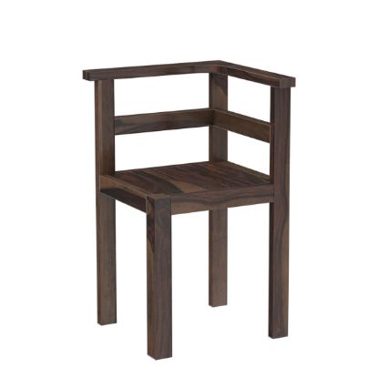 Picture of Pescara Rustic Rosewood Dining Corner Chair