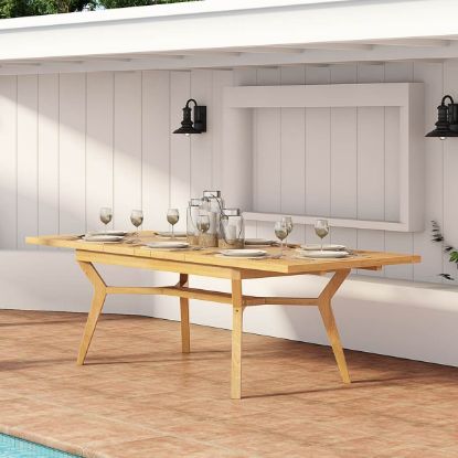 Picture of Hamburg Extendable Teak Outdoor Dining Table