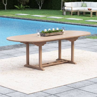 Picture of Emden Oval Teak Outdoor Dining Table