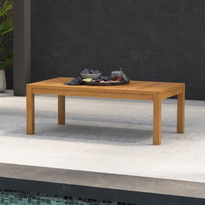 Picture of Bilston Outdoor Rustic Teak Wood Coffee Table