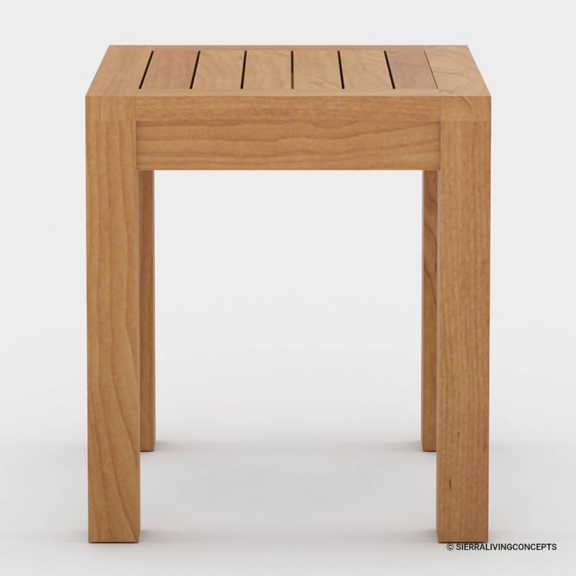 Picture of Bilston Teak Wood Outdoor Side Table