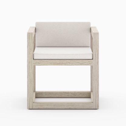 Picture of Ledbury Rustic Teak Outdoor Dining Chair