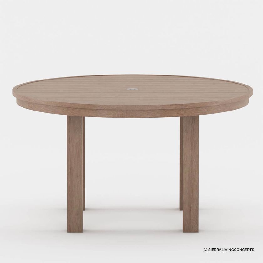 Picture of Ravello Outdoor Teak Wood Round Dining Table