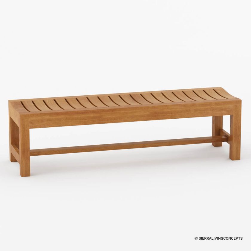 Picture of Margate Teak Outdoor Dining Bench