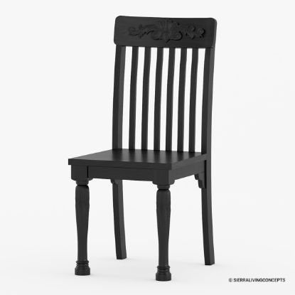 Picture of Cambria Solid Wood Modern Slatted Back Dining Chair