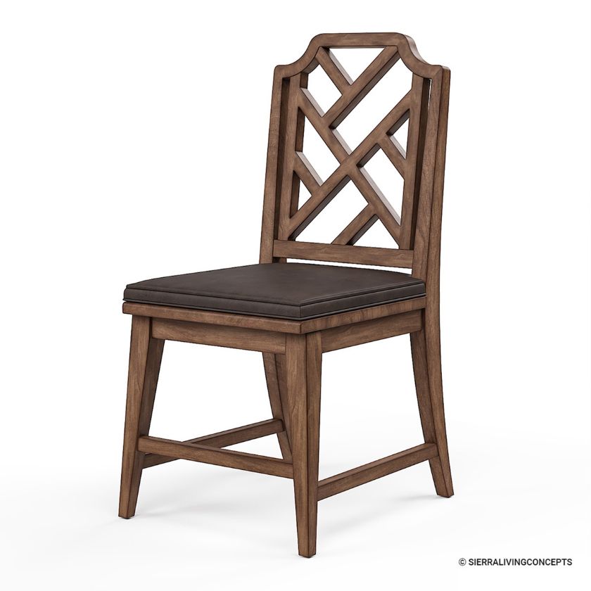 Picture of Bolzano Rustic Solid Wood Dining Chair