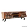 Picture of Redding Distressed Multi-toned 4 Drawer Media Cabinet