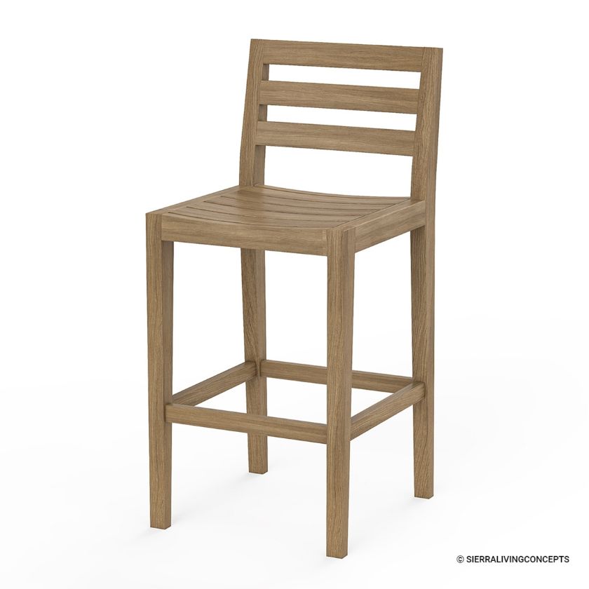 Picture of Busselton Outdoor Bar Stool with Back