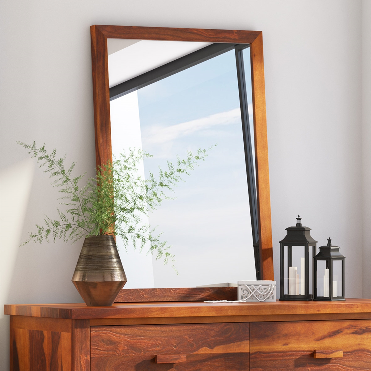 Delaware solid wood Wall Mirror Frame.