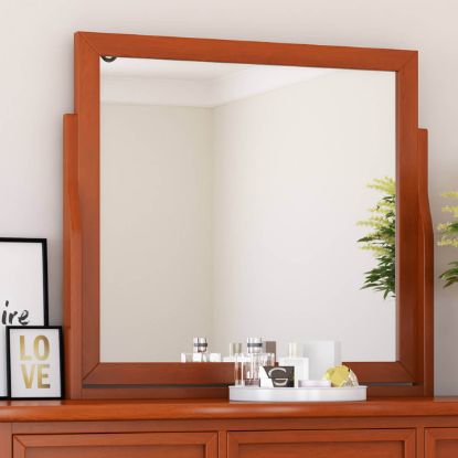 Picture of Kristoff Solid Mahogany Wood Mirror Frame