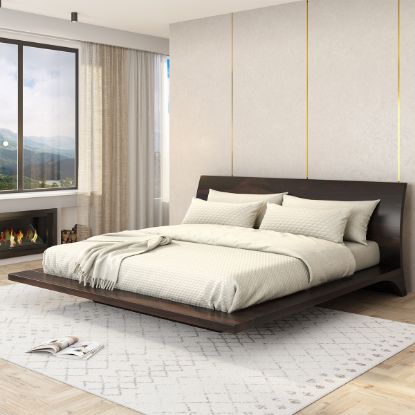 Picture of Sligo Modern Solid Wood Floating Platform Bed