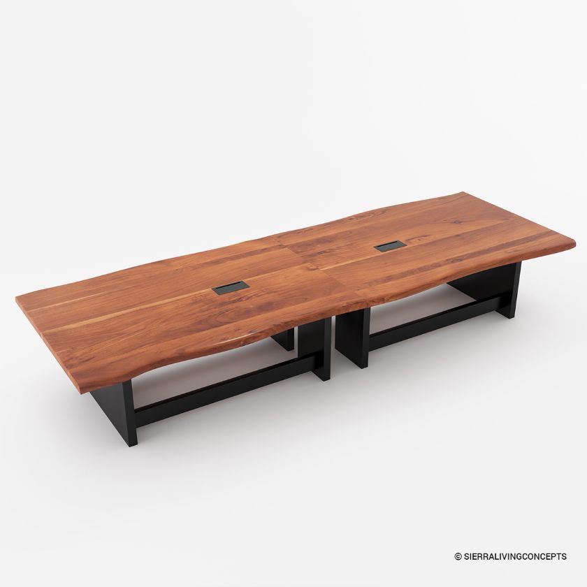 Picture of Homer Solid Wood Live Edge Conference Table