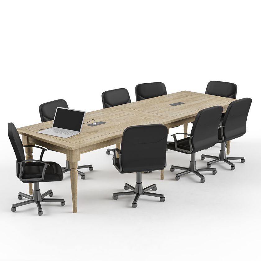 Picture of Globe Solid Wood Large Conference Room Table