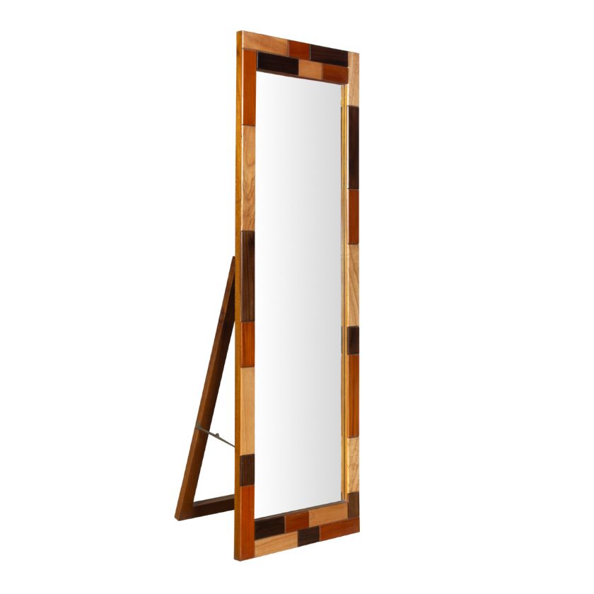 Picture of Brosi Mid Century Rectangle Wall Mirror