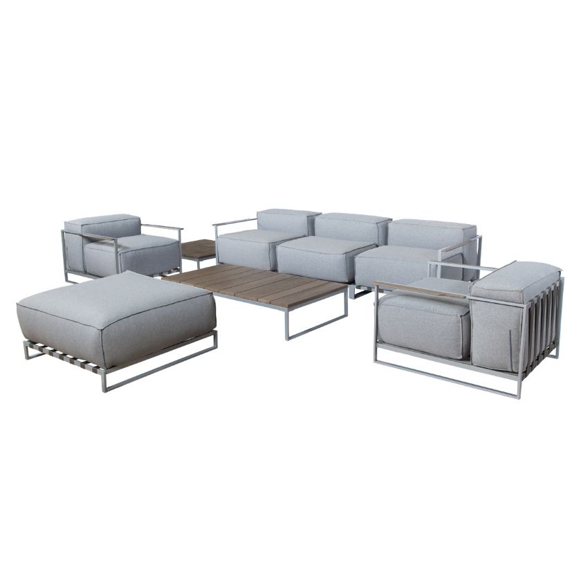 Picture of Penryn Patio Grey 8 Piece Sectional Lounge Collection