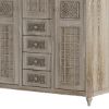 Picture of Winnetka Rustic Solid Wood 55" Large Chifforobe