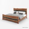 Picture of Murphy Acacia Wood Epoxy Modern Bedroom Set 