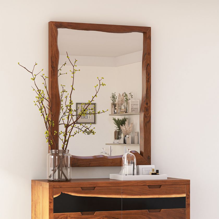 Picture of Murphys Modern Acacia Wood Mirror Frame