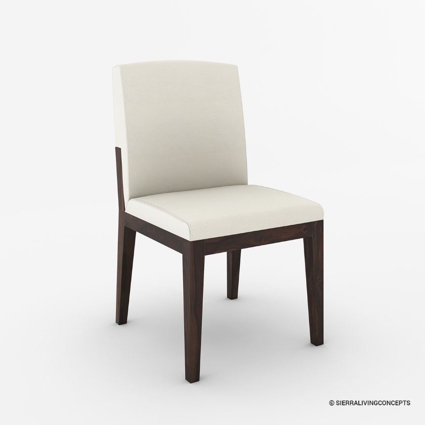 Picture of Hawkins Modern Leather Parsons Dining Chair