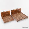 Picture of Santa Barbara Solid Wood High Headboard Platform Bed